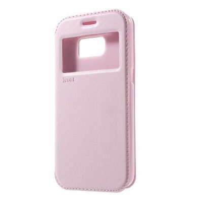 Roar Korea View Plånboksfodral till Samsung Galaxy S7 - Rosa