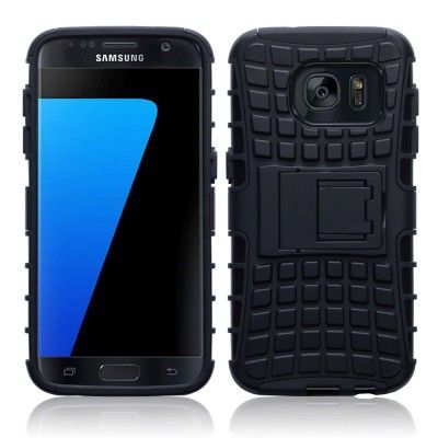 Rugged MobilSkal till Samsung Galaxy S7 - Svart