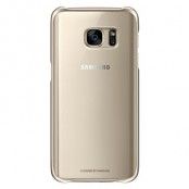 Samsung Clear Cover till Samsung Galaxy S7 - Guld