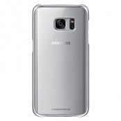 Samsung Clear Cover till Samsung Galaxy S7 - Silver