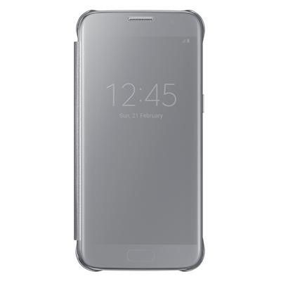 Samsung Clear View Cover till Samsung Galaxy S7 - Silver