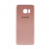Samsung Galaxy S7 Baksida / Batterilucka med tejp - Rosa