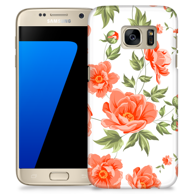 Skal till Samsung Galaxy S7 - Blommor