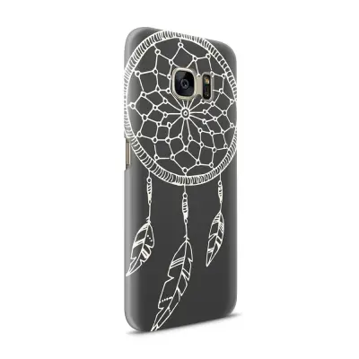 Skal till Samsung Galaxy S7 - Drömfångare - Svart