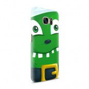 Skal till Samsung Galaxy S7 - Grönt slajm-monster