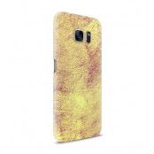Skal till Samsung Galaxy S7 - Grunge texture - Gul