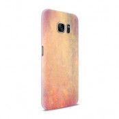 Skal till Samsung Galaxy S7 - Grunge texture - Persika