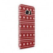Skal till Samsung Galaxy S7 - Juldekor - Röd/Vit
