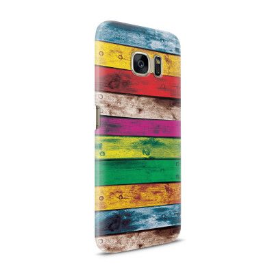 Skal till Samsung Galaxy S7 - Målade brädor