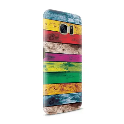 Skal till Samsung Galaxy S7 - Målade brädor