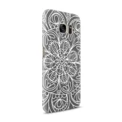 Skal till Samsung Galaxy S7 - Mandala - Grå