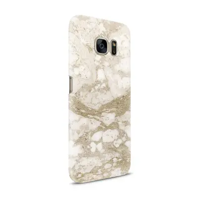Skal till Samsung Galaxy S7 - Marble - Beige