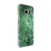 Skal till Samsung Galaxy S7 - Marble - Grön