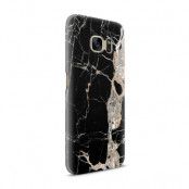Skal till Samsung Galaxy S7 - Marble - Svart