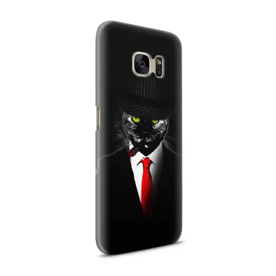 Skal till Samsung Galaxy S7 - Mobster Cat
