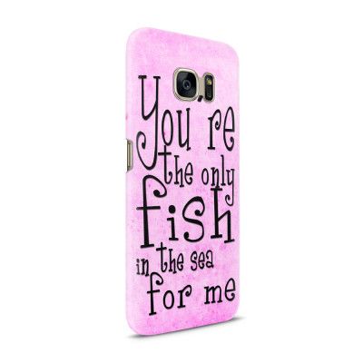 Skal till Samsung Galaxy S7 - Only Fish Pink