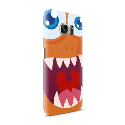 Skal till Samsung Galaxy S7 - Orange monster