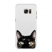 Skal till Samsung Galaxy S7 - Peeking Cat