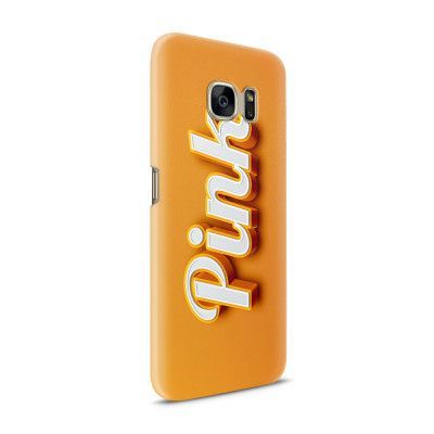 Skal till Samsung Galaxy S7 - Pink - Orange