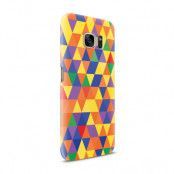 Skal till Samsung Galaxy S7 - Polygon - Flerfärgad