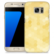 Skal till Samsung Galaxy S7 - Prismor - Gul