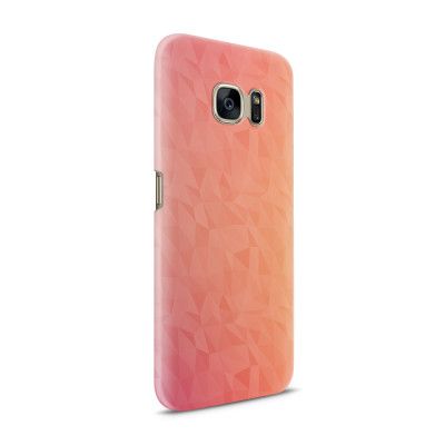 Skal till Samsung Galaxy S7 - Prismor - Rosa/Orange