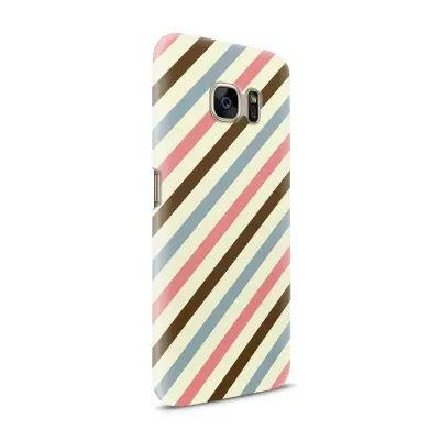 Skal till Samsung Galaxy S7 - Retro ränder