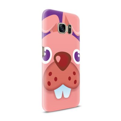 Skal till Samsung Galaxy S7 - Rosa kanin