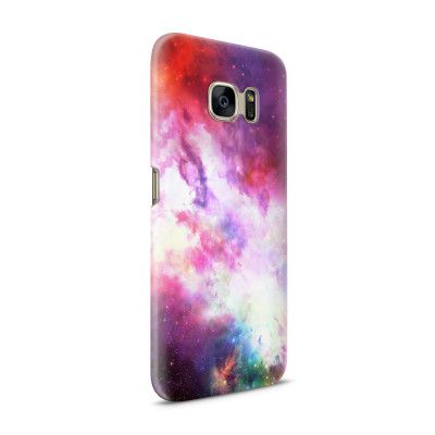 Skal till Samsung Galaxy S7 - Rymden - Lila
