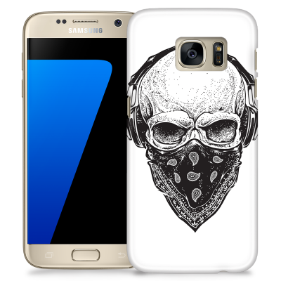 Skal till Samsung Galaxy S7 - Skulls Bandana