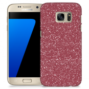Skal till Samsung Galaxy S7 - Stardust - Vinröd