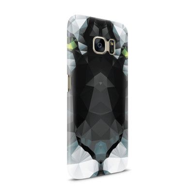 Skal till Samsung Galaxy S7 - Tiger - Svart