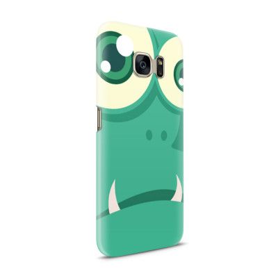 Skal till Samsung Galaxy S7 - Turkost monster