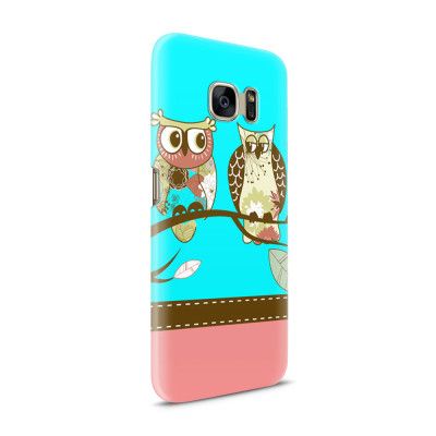 Skal till Samsung Galaxy S7 - Ugglor i träd