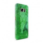 Skal till Samsung Galaxy S7 - Vattenfärg - Grön
