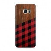 Skal till Samsung Galaxy S7 - Wooden Lumberjack B