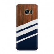 Skal till Samsung Galaxy S7 - Wooden Navy B