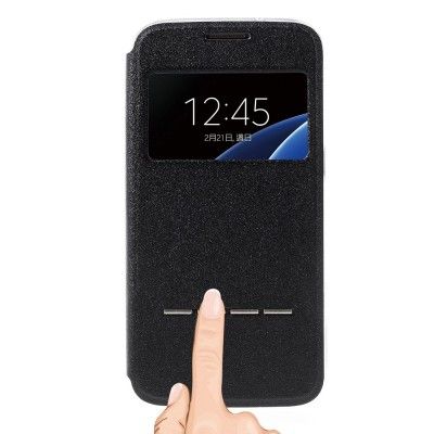 Slide to Answer fodral till Samsung Galaxy S7 - Svart