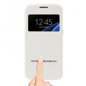 Slide to Answer fodral till Samsung Galaxy S7 - Vit