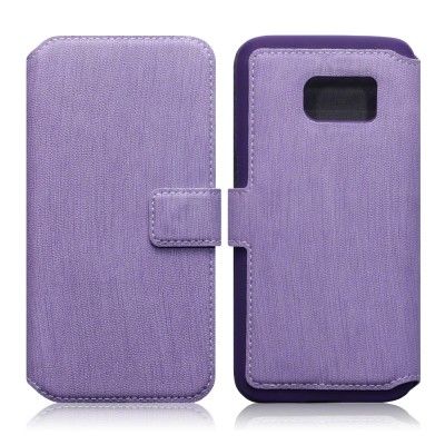 Slim Plånboksfodral till Samsung Galaxy S7 - Lila