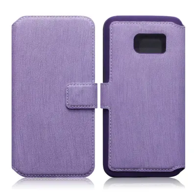 Slim Plånboksfodral till Samsung Galaxy S7 - Lila