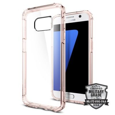 Spigen Crystal Shell Skal till Samsung Galaxy S7 - Rose
