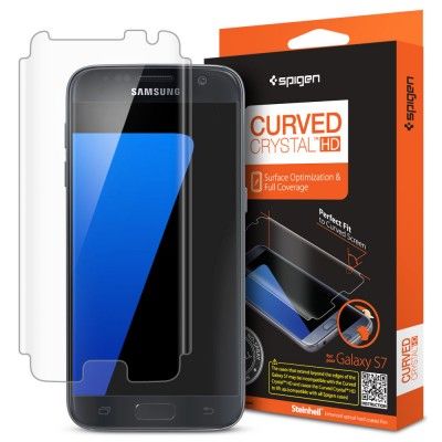 Spigen Curved Crystal Skärmskydd till Samsung Galaxy S7