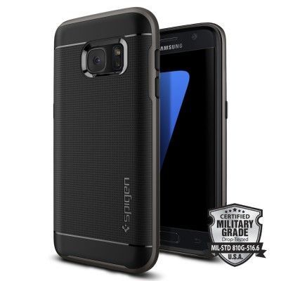 Spigen Neo Hybrid Skal till Samsung Galaxy S7 - Gunmetal