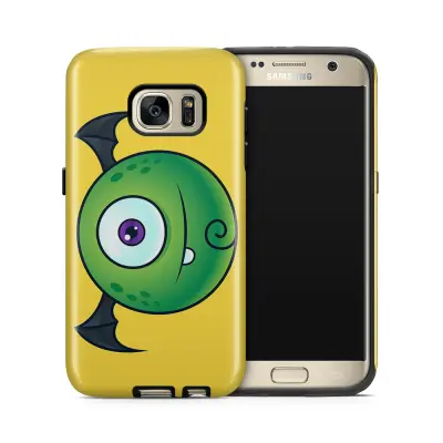 Tough mobilskal till Samsung Galaxy S7 - Alien fladdermus - Grön