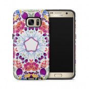 Tough mobilskal till Samsung Galaxy S7 - Blommor Hexagon