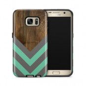 Tough mobilskal till Samsung Galaxy S7 - Ceveron Wood