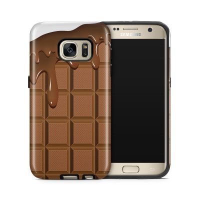 Tough mobilskal till Samsung Galaxy S7 - Choklad