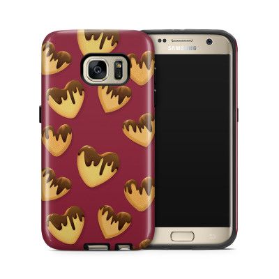 Tough mobilskal till Samsung Galaxy S7 - Chokladhjärtan