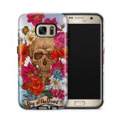 Tough mobilskal till Samsung Galaxy S7 - Dödskalle - Day of the dead